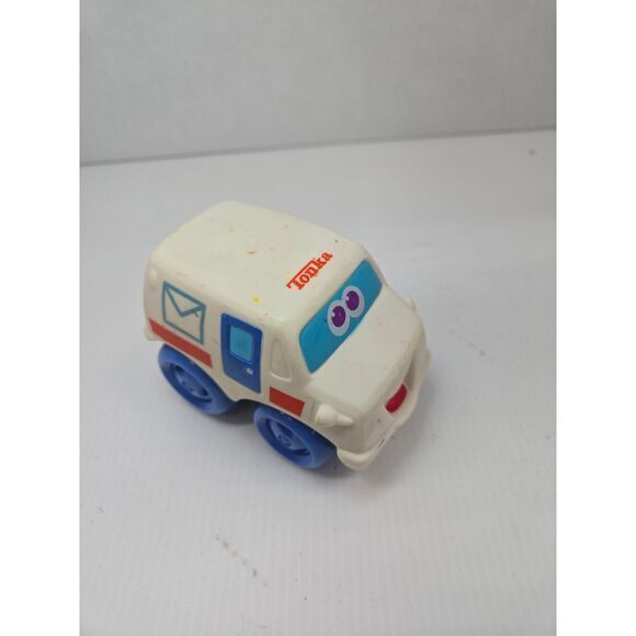 Lot of 9 Vintage Tonka Chuck & Friends Mini Toy Vehicles Blue Red Race‎ Cars - Picture 6 of 16